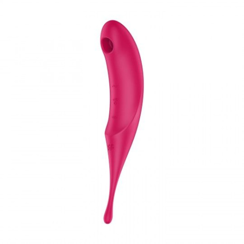 Satisfyer Twirling Pro Red - Вакуумный стимулятор
